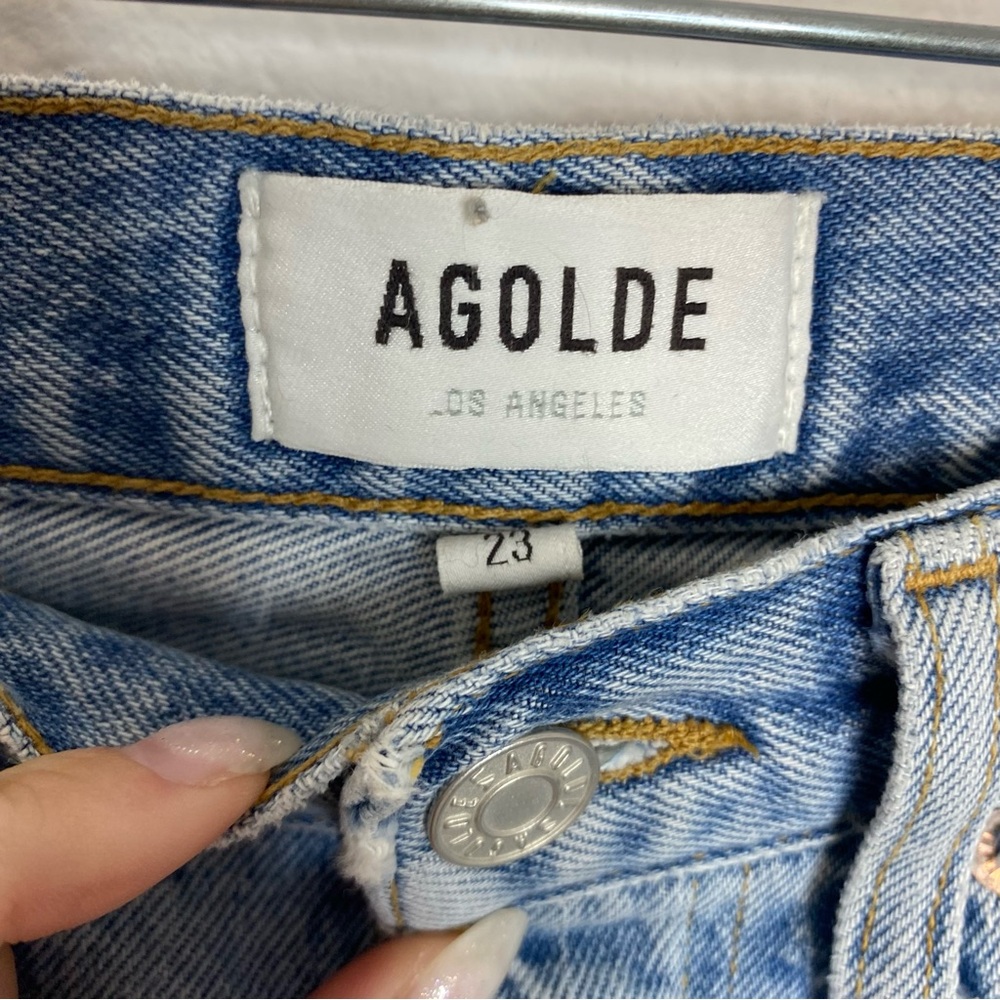 Agolde Luna Organic Cotton Barrel Leg Jeans - Picture 3 of 8
